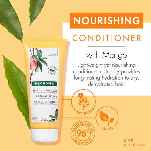 Klorane Nourishing Mango Conditioner For Dry Hair