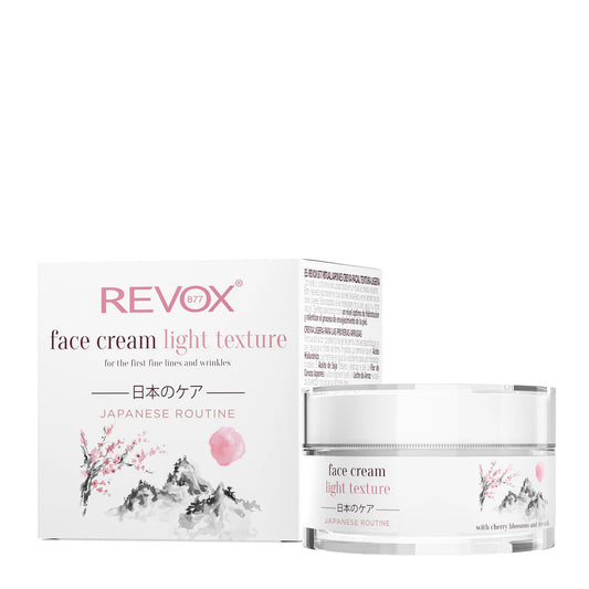 Revox B77 Japanese Routine Face Cream Light Texture 50ml